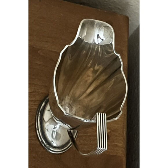 Gorham‎ Sterling Creamer Vintage 1933 Plymouth Art Deco Gold Wash 5/8 Pt No Mono - Picture 7 of 10